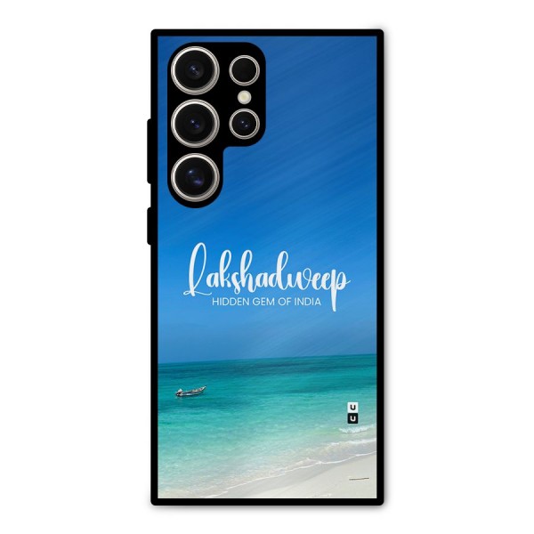 Lakshadweep Hidden Gem Metal Back Case for Galaxy S24 Ultra