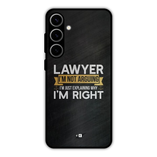 Lawyer Explains Metal Back Case for Galaxy S24 Plus