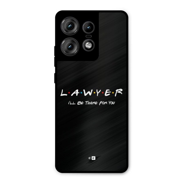 Lawyer For You Metal Back Case for Motorola Edge 50 Pro