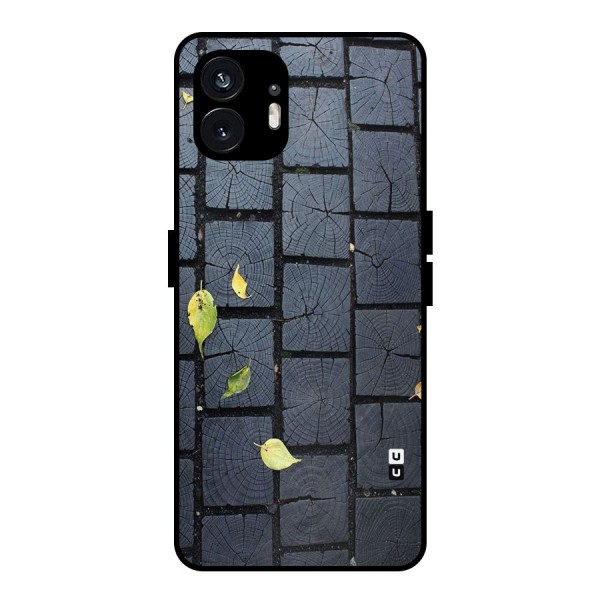 Leaf On Floor Metal Back Case for Nothing Phone 2