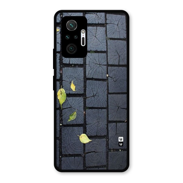 Leaf On Floor Metal Back Case for Redmi Note 10 Pro Max