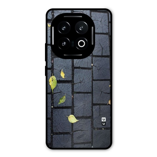 Leaf On Floor Metal Back Case for iQOO 13