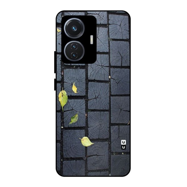 Leaf On Floor Metal Back Case for iQOO Z6 44W