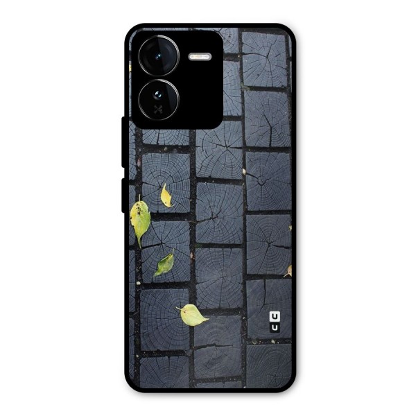Leaf On Floor Metal Back Case for iQOO Z9
