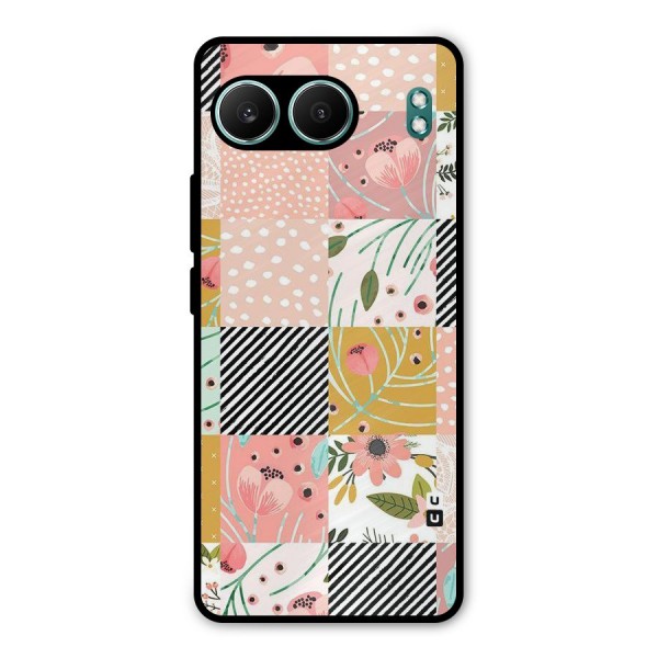 Leaf Stripe Polka Metal Back Case for OnePlus Nord 4