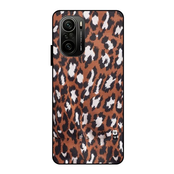 Leapord Design Metal Back Case for Mi 11X Pro