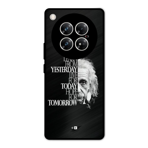 Learn From Yesterday Metal Back Case for Infinix Zero 40 5G