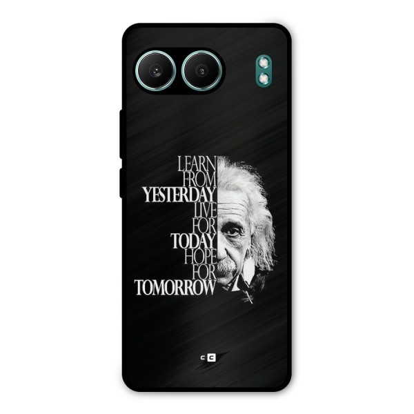 Learn From Yesterday Metal Back Case for OnePlus Nord 4