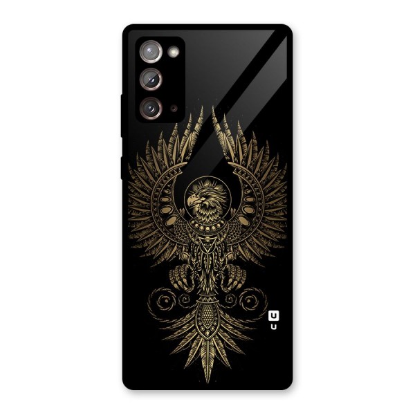 Legendary Phoenix Glass Back Case for Galaxy Note 20