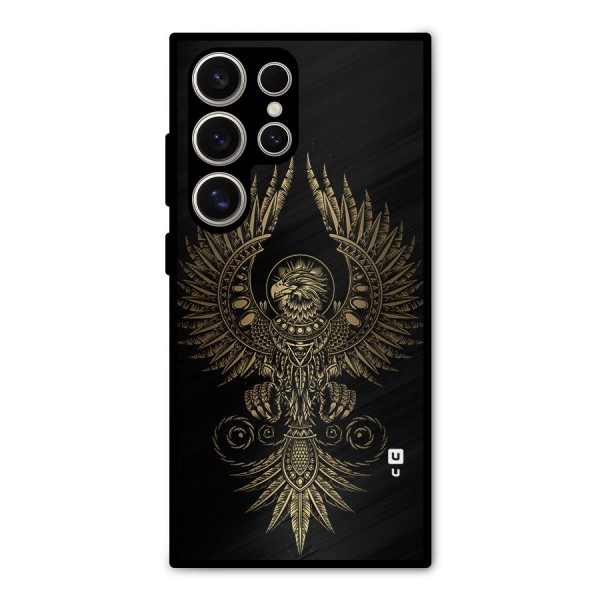 Legendary Phoenix Metal Back Case for Galaxy S24 Ultra