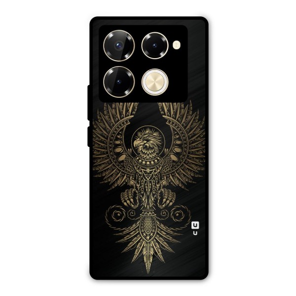 Legendary Phoenix Metal Back Case for Infinix Note 40 Pro