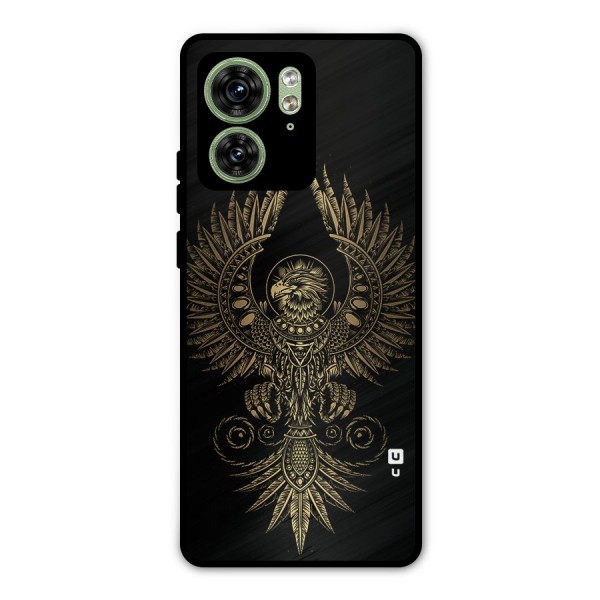 Legendary Phoenix Metal Back Case for Motorola Edge 40 5G