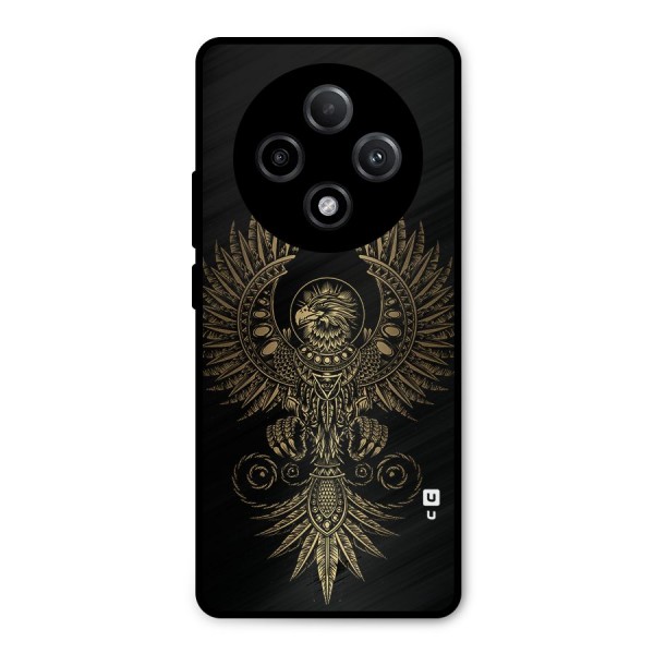 Legendary Phoenix Metal Back Case for Oppo F27 Pro Plus