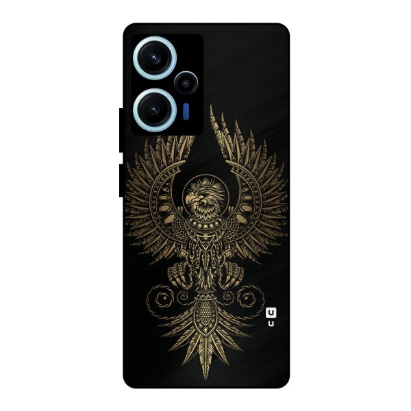 Legendary Phoenix Metal Back Case for Poco F5