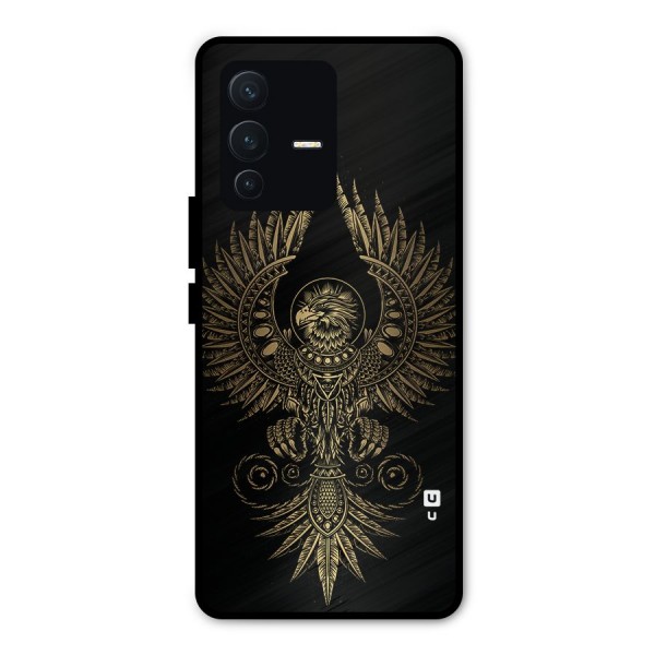 Legendary Phoenix Metal Back Case for Vivo V23 Pro