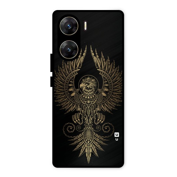 Legendary Phoenix Metal Back Case for Vivo V29e