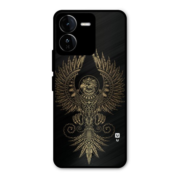 Legendary Phoenix Metal Back Case for iQOO Z9