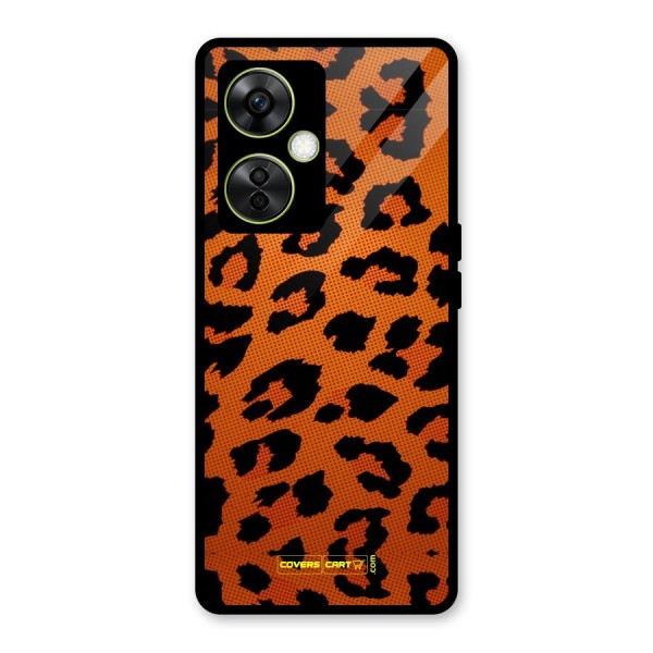 Leopard Glass Back Case for OnePlus Nord CE 3 Lite