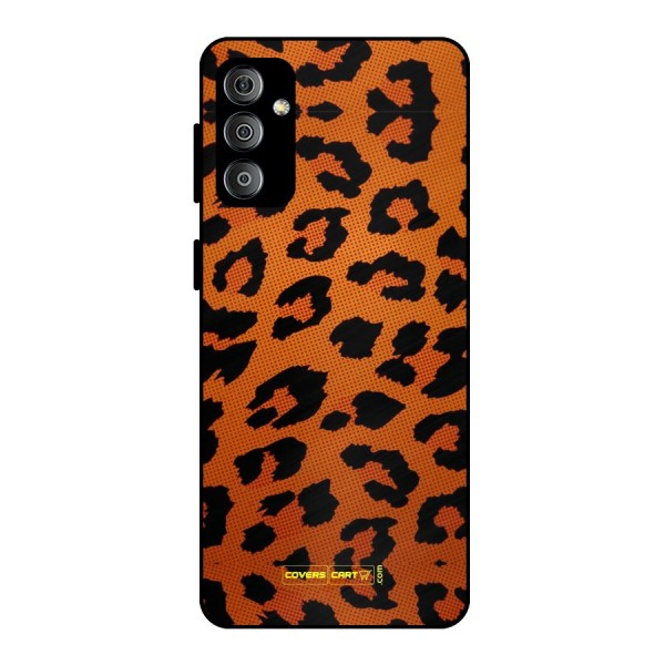 Leopard Metal Back Case for Galaxy F23