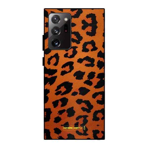 Leopard Metal Back Case for Galaxy Note 20 Ultra 5G