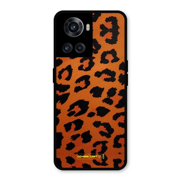 Leopard Metal Back Case for OnePlus 10R