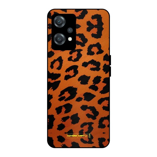 Leopard Metal Back Case for OnePlus Nord CE 2 Lite 5G