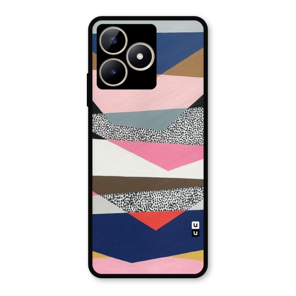 Lethal Abstract Metal Back Case for Realme C53