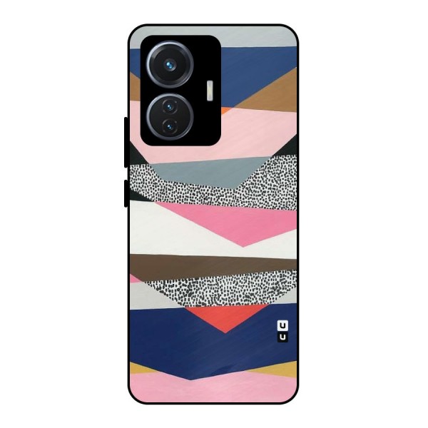 Lethal Abstract Metal Back Case for iQOO Z6 44W