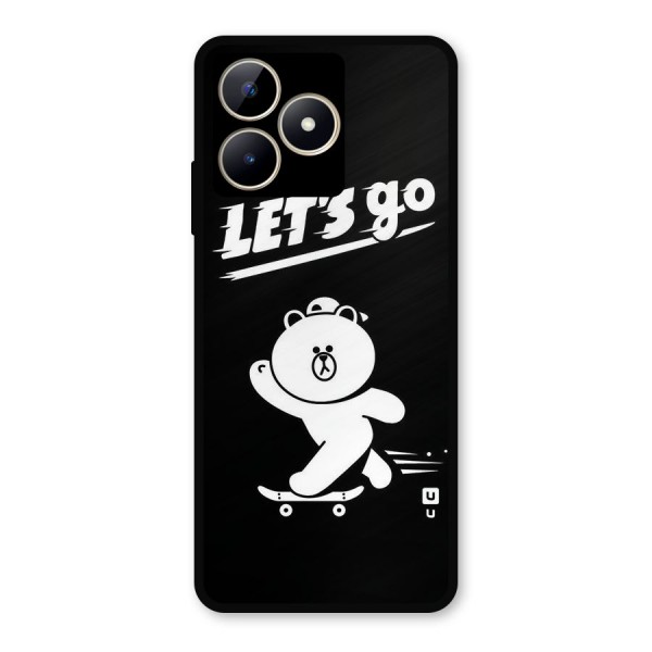 Lets Go Art Metal Back Case for Realme C53