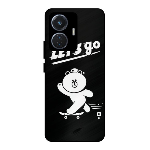 Lets Go Art Metal Back Case for iQOO Z6 44W
