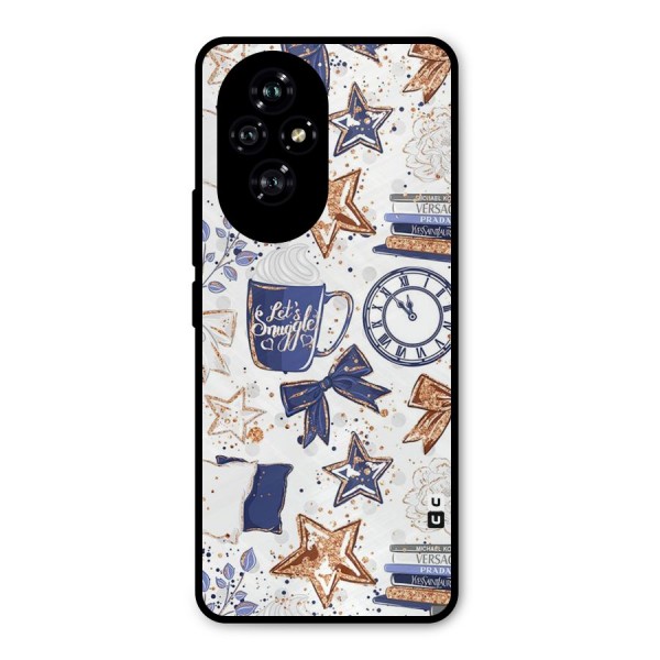 Lets Snuggle Metal Back Case for Honor 200