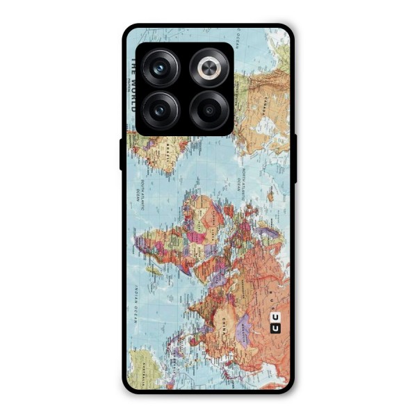 Lets Travel The World Metal Back Case for OnePlus 10T