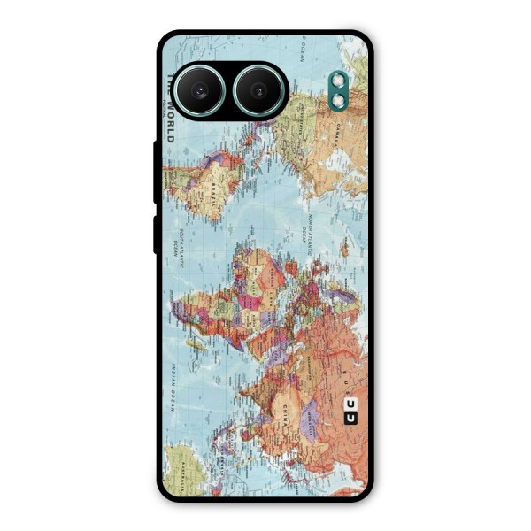 Lets Travel The World Metal Back Case for OnePlus Nord 4