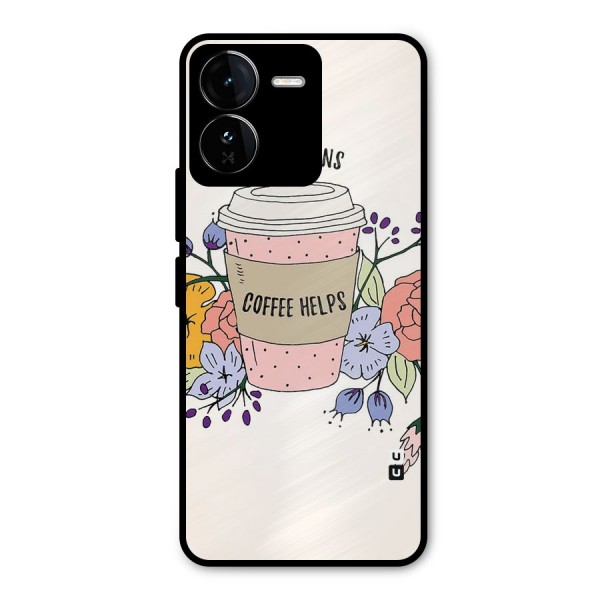 Life Happens Metal Back Case for iQOO Z9