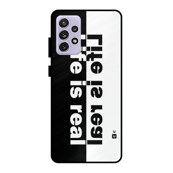 Life Reality Metal Back Case for Galaxy A72