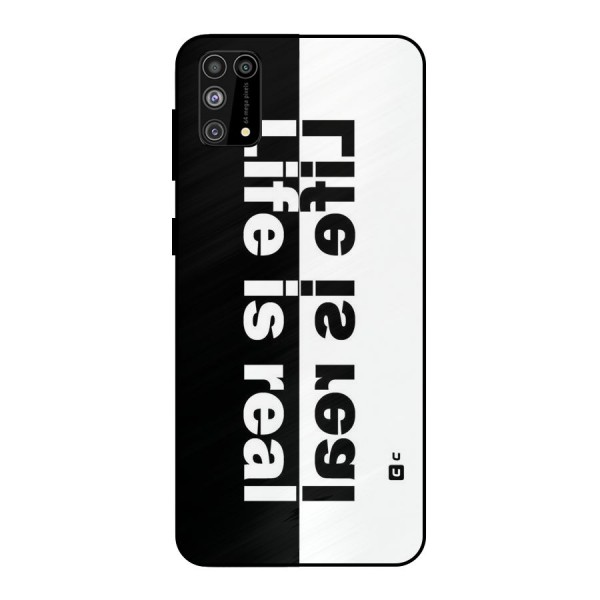Life Reality Metal Back Case for Galaxy F41