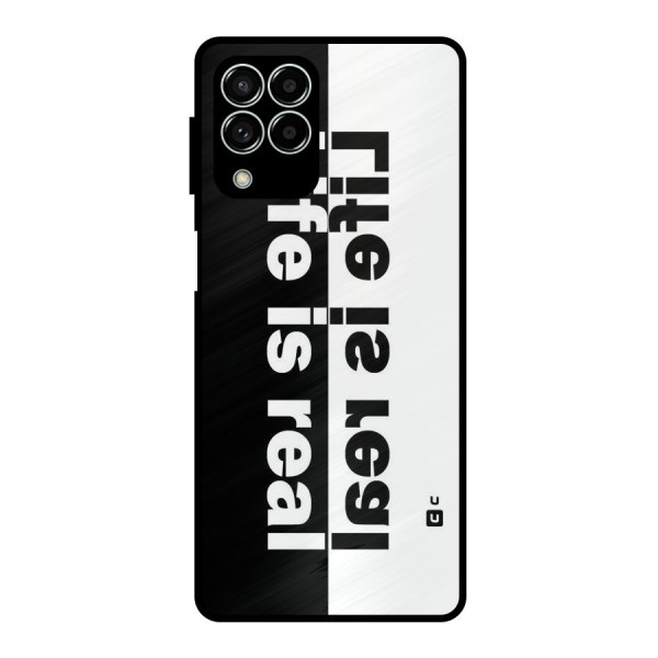 Life Reality Metal Back Case for Galaxy M33
