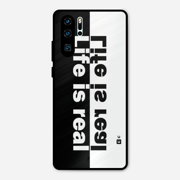 Life Reality Metal Back Case for Huawei P30 Pro