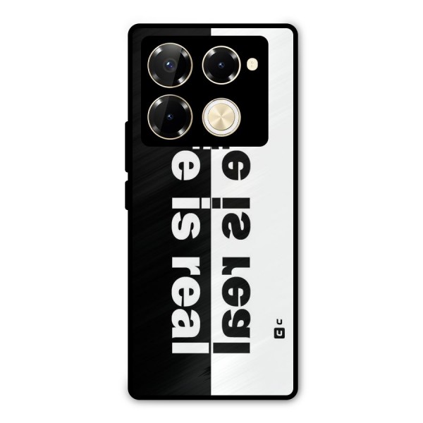 Life Reality Metal Back Case for Infinix Note 40 Pro