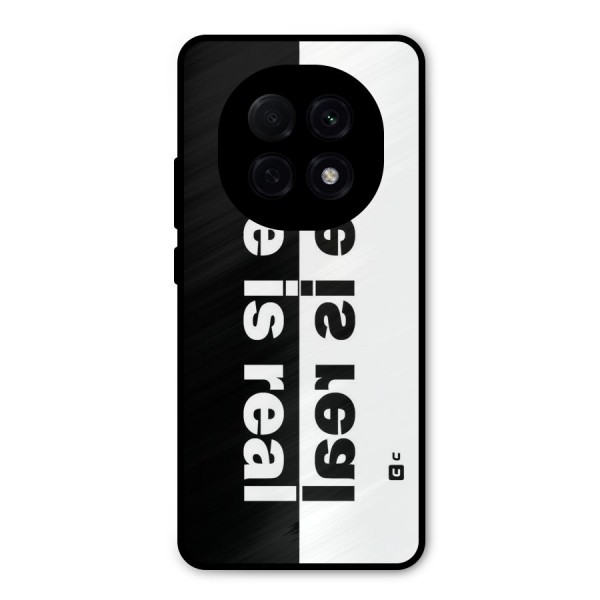 Life Reality Metal Back Case for Oppo F29 Pro