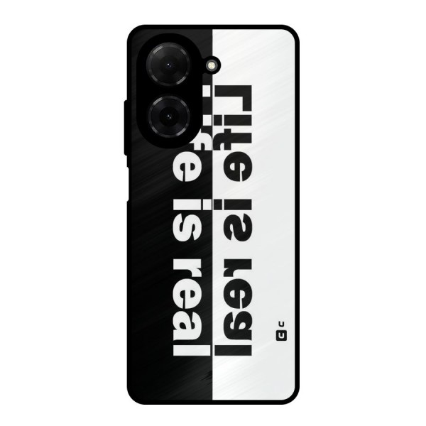 Life Reality Metal Back Case for Poco C71