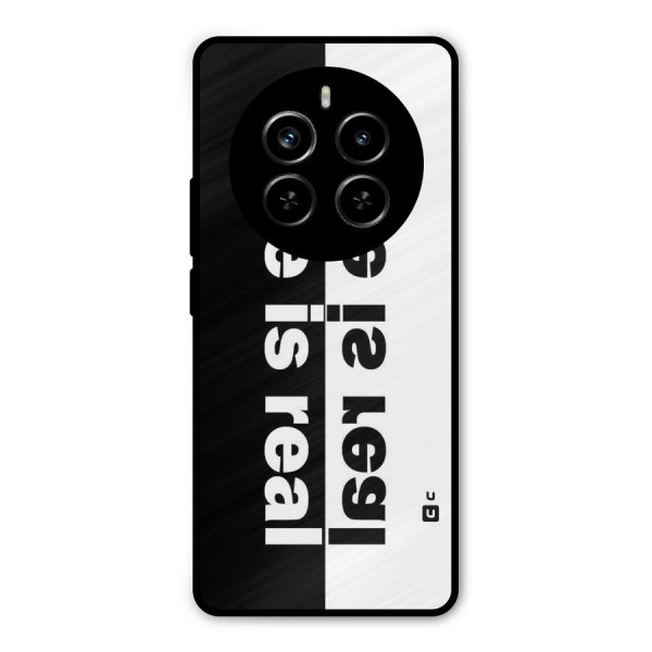 Life Reality Metal Back Case for Realme P1 Pro