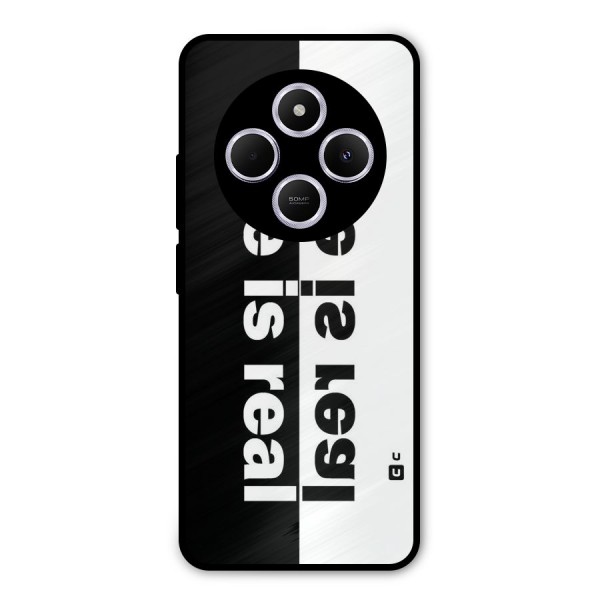Life Reality Metal Back Case for Redmi 14C