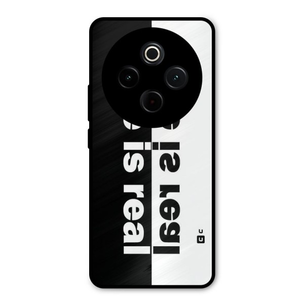 Life Reality Metal Back Case for Vivo T4