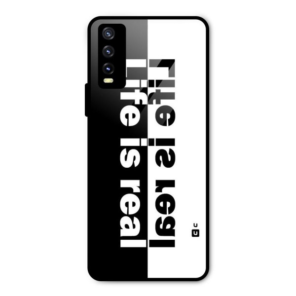 Life Reality Metal Back Case for Vivo Y20i