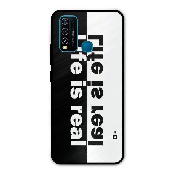 Life Reality Metal Back Case for Vivo Y50