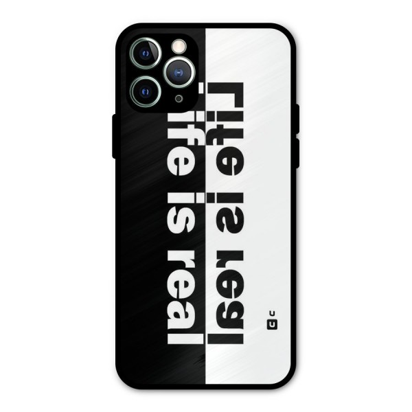 Life Reality Metal Back Case for iPhone 11 Pro Max