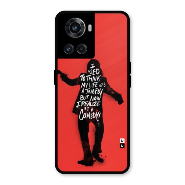 Life Tragedy Comedy Metal Back Case for OnePlus 10R