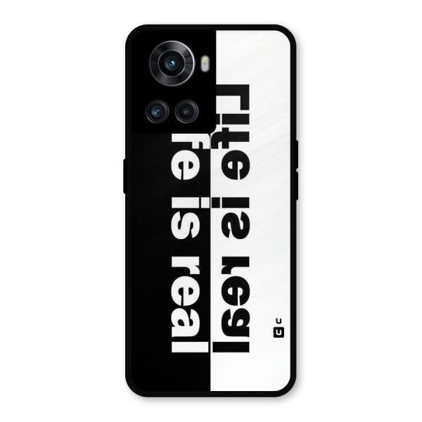 Life is Real Simple Metal Back Case for OnePlus 10R