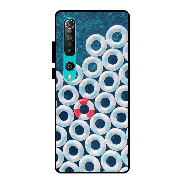 Light Blue Allure Metal Back Case for Mi 10